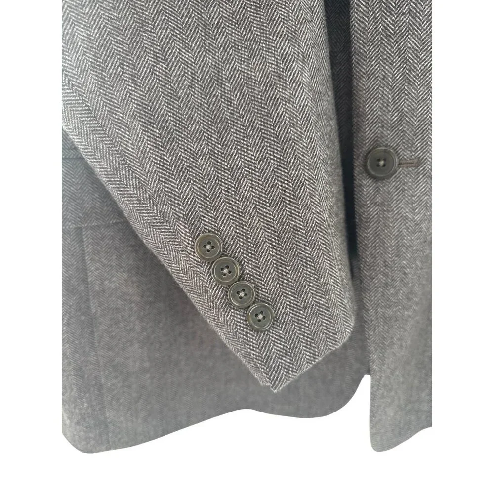 Lauren Ralph Lauren Mens Wool Cashmere Sport Coat Brown 46L‎
